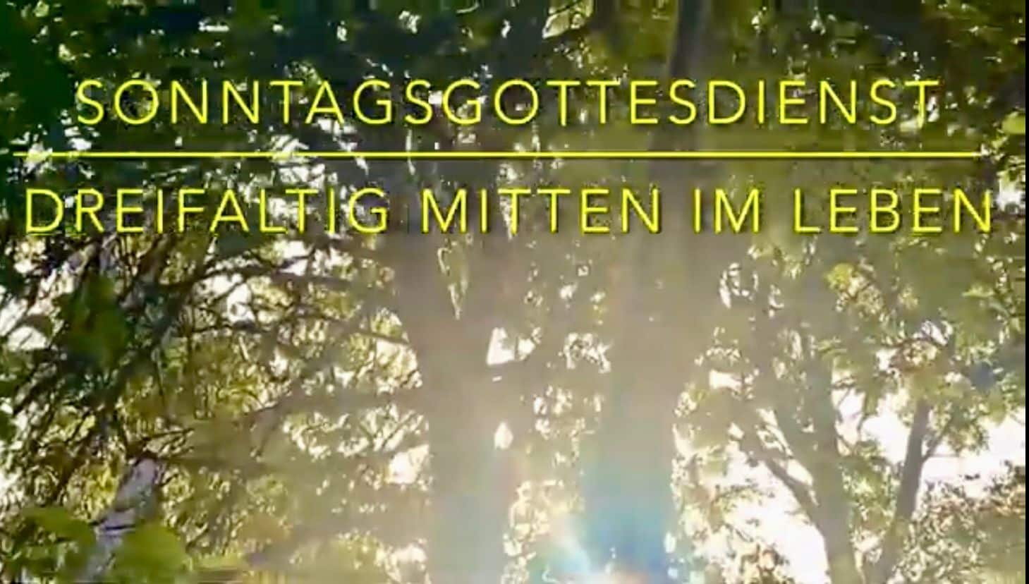 DREIFALTIG MITTEN IM LEBEN – Einladung zum Dreifaltigkeitssonntag 2023